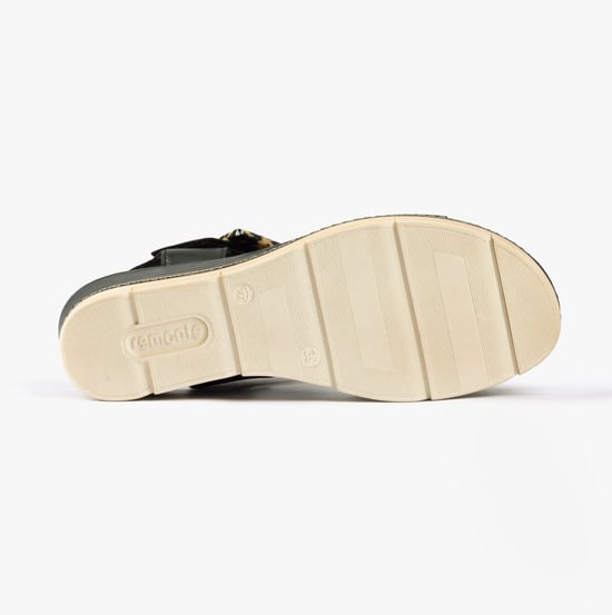 D2L53-00 Womens Sandals Black - Image 2