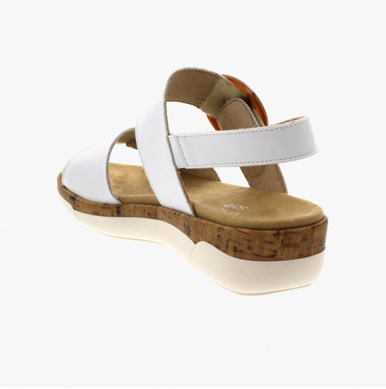 JOCELYN Womens Sandals White - Image 4