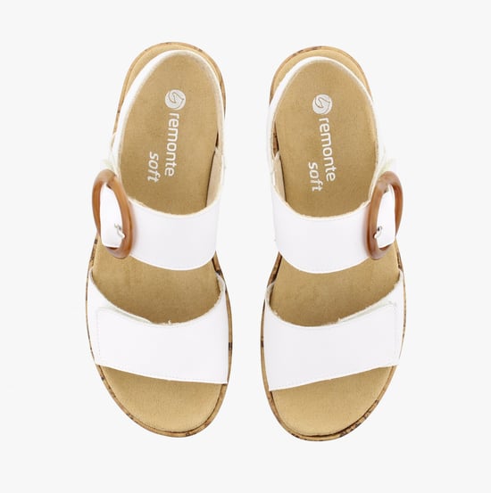 JOCELYN Womens Sandals White - Image 5