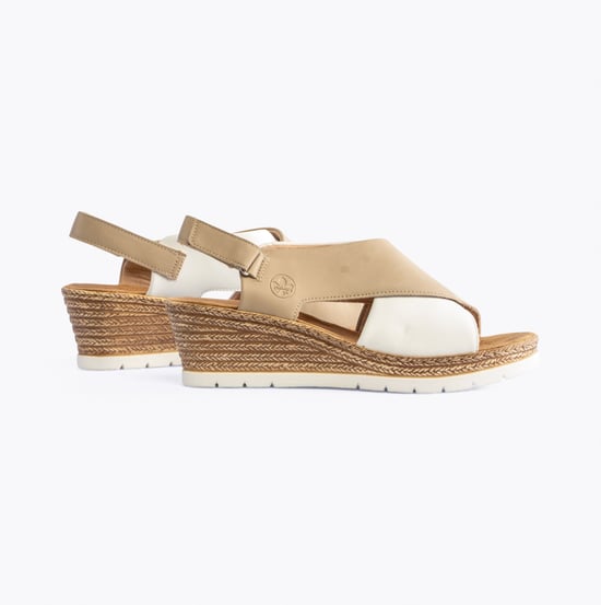 61975-62 Womens Sandals Beige - Image 2