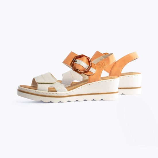 67476-38 Womens Sandals White - Image 2