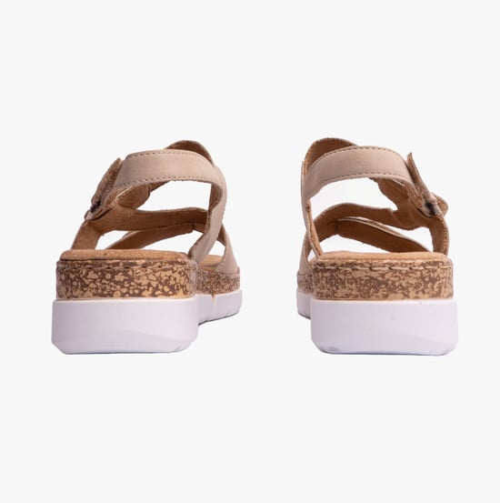 V2366-60 Womens Sandals Beige - Image 2