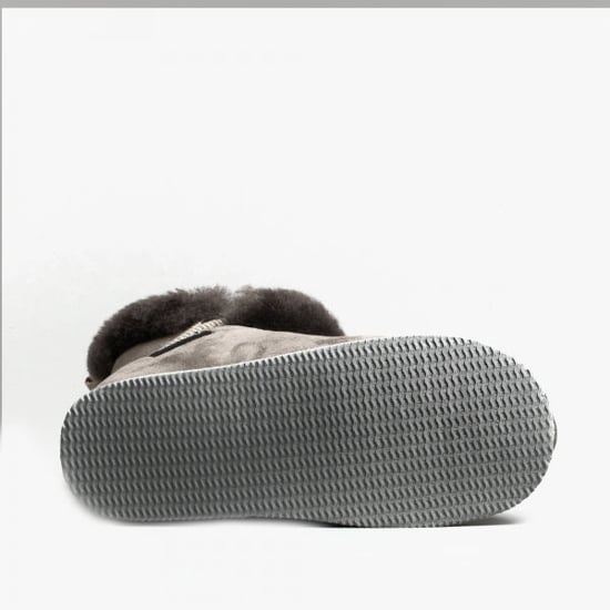 Shepherd BELLA Womens Sheepskin Slipper Boots Asphalt - Image 3