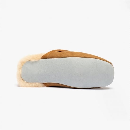 Shepherd CLEO Womens Sheepskin Mules Chestnut - Image 6
