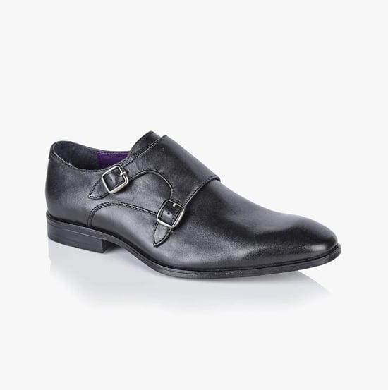 BOURNE Mens Shoes Black - Image 1