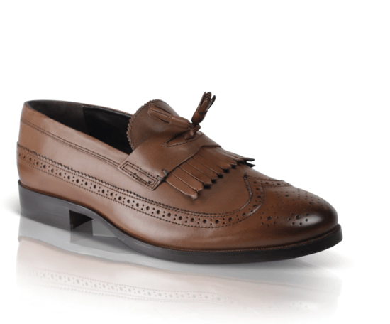 BOROUGH Mens Loafers Brown - Image 1