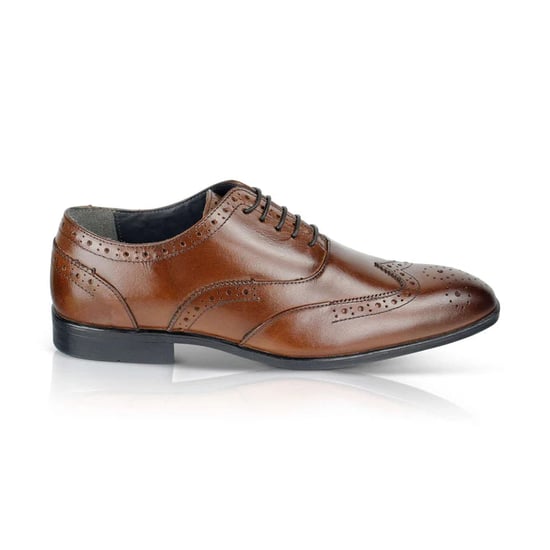 OXFORD Mens Oxford Shoes Brown - Image 1
