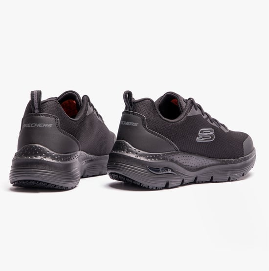 ARCH FIT SR Dames Mesh Sneakers Zwart - Image 4