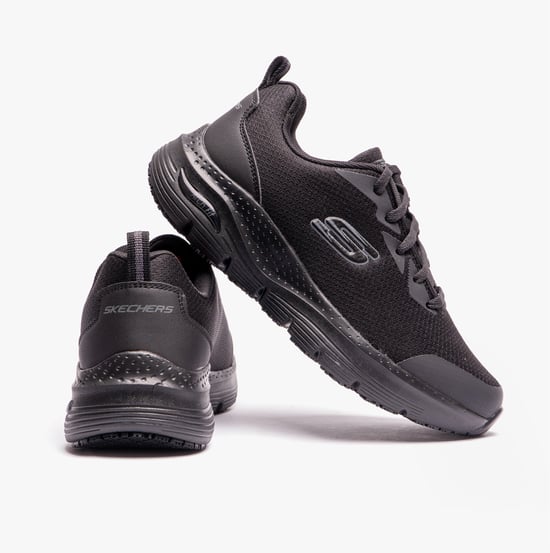ARCH FIT SR Dames Mesh Sneakers Zwart - Image 2