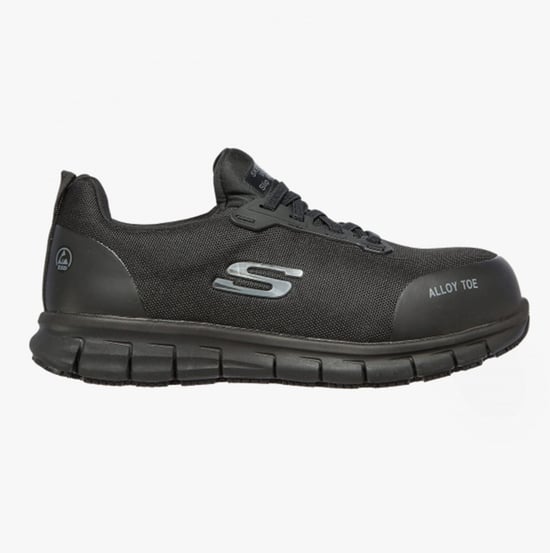 SURE TRACK JIXIE Ladies Safety Toe Trainers Black - Image 1