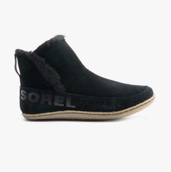 Sorel NAKISKA Womens Slippers Black/Sage - Image 1