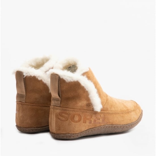 Sorel NAKISKA Womens Slippers Camel Brown/Natural - Image 6