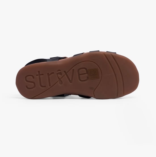 CRISTAL Womens Sandals Black - Image 5