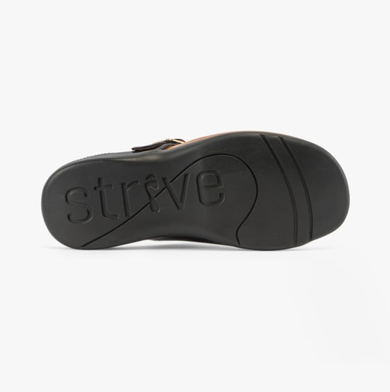 JAVA II Womens Sandals Black - Image 2