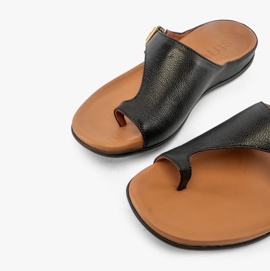 JAVA II Womens Sandals Black - Image 3