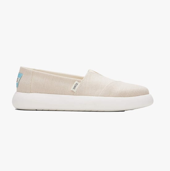TOMS ALPARGATA MALLOW SLIDE Womens Sandals Beige - Image 1