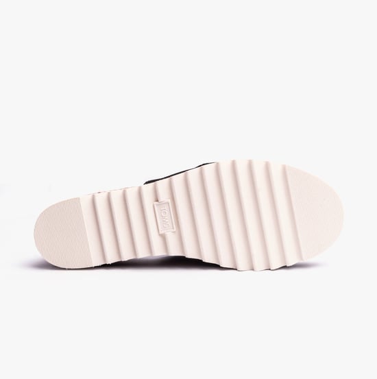 TOMS Diana Mule Polyester Vrouwen Zwart Wedges - Image 6