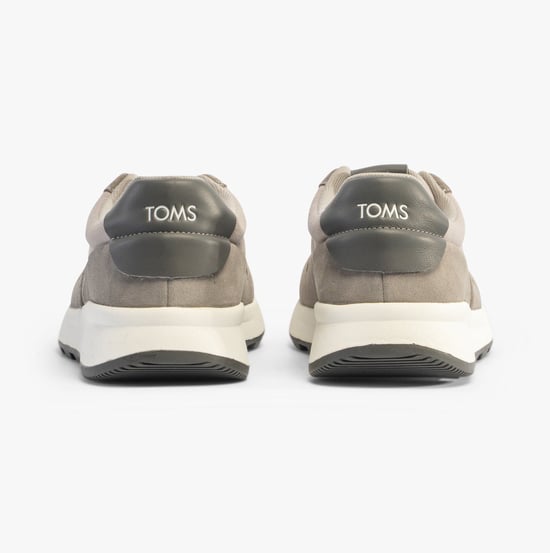 TRVL LITE RETRO Mens Trainers Grey - Image 3