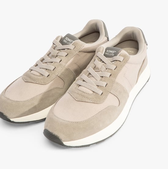 TRVL LITE RETRO Mens Trainers Grey - Image 6
