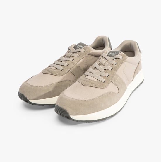 TRVL LITE RETRO Mens Trainers Grey - Image 4