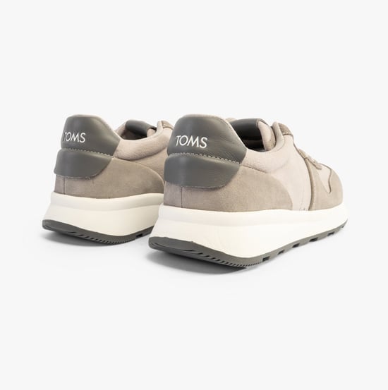 TRVL LITE RETRO Mens Trainers Grey - Image 5