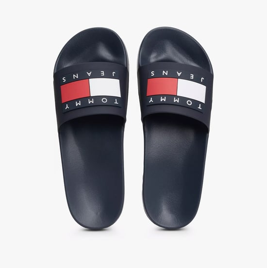 TJ POOL SLIDES Heren Slippers Donker Nacht Marineblauw - Image 4