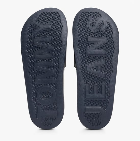 TJ POOL SLIDES Heren Slippers Donker Nacht Marineblauw - Image 5