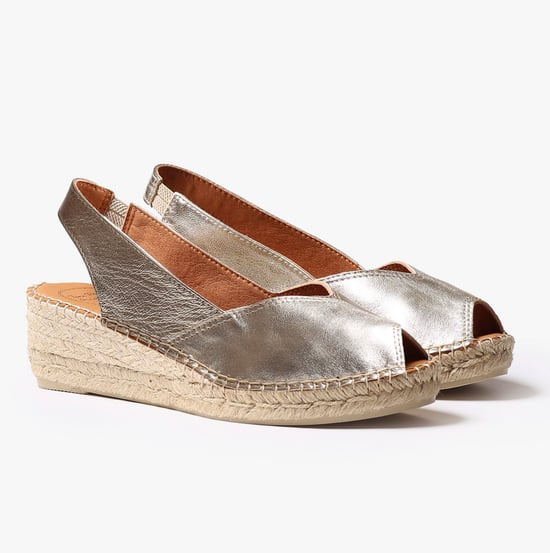 BERNIA-P Womens Espadrille Platinum - Image 4