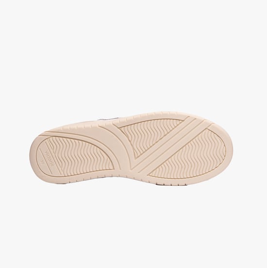 SEUL RETRO FAUX LEATHER & SPLIT Womens Trainers Verde - Image 6