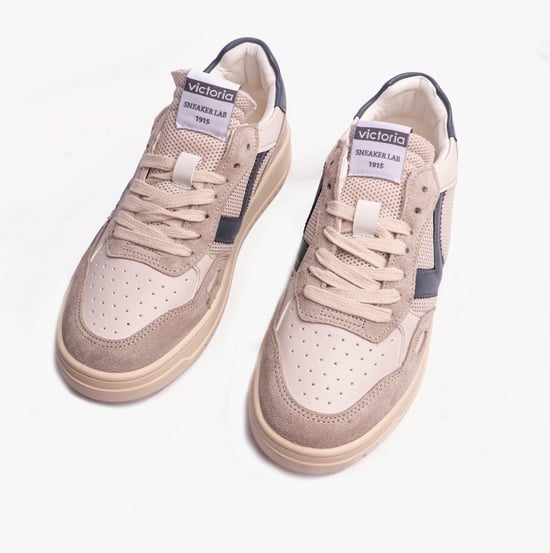 SEUL RETRO MESH Womens Trainers Gris - Image 4