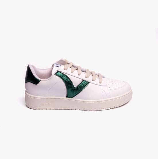 MADRID FAUX LEATHER & METAL Womens Trainers Botella - Image 1