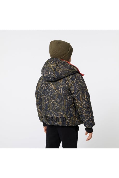 Timberland Boys Logo Beanie Khaki - Image 5