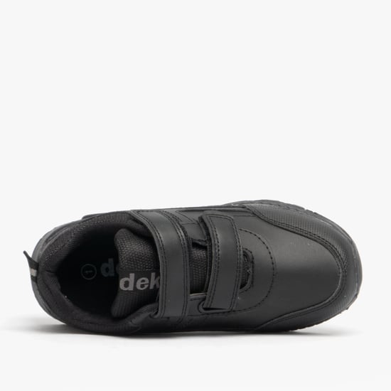 FELIX II Boys School Trainers Black - Image 4