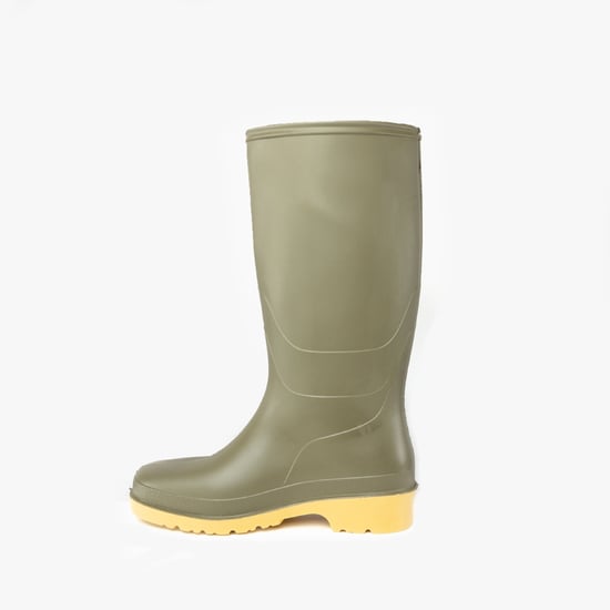 Dunlop DULL Unisex Junior Wellington Boots Green - Image 4