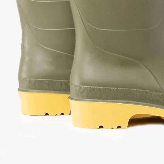 Dunlop DULL Unisex Junior Wellington Boots Green - Image 5