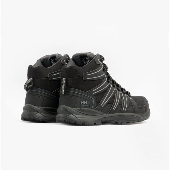 Helly Hansen MANCHESTER MID S3 Unisex Safety Boots Black/Grey - Image 4