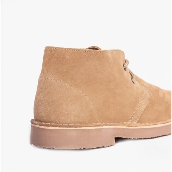 Roamers M400TS Mens Desert Boots Stone - Image 6