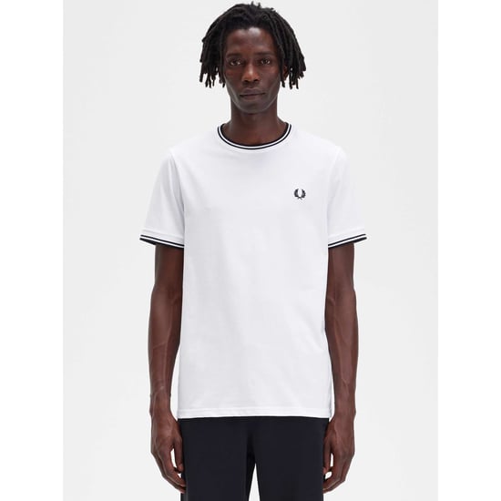 Fred Perry Basic White T-Shirt - Image 3