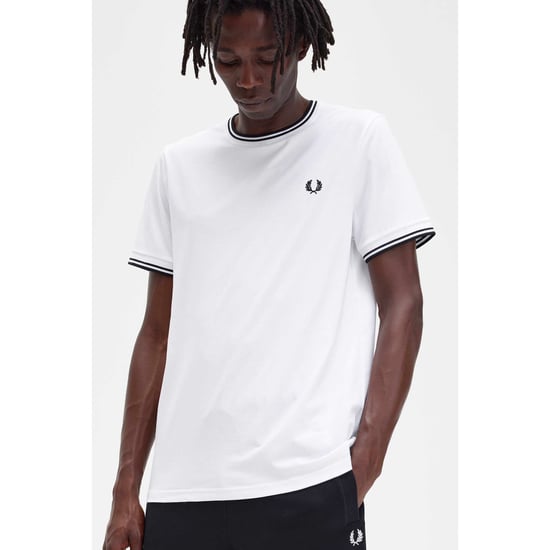 Fred Perry Basic White T-Shirt - Image 4