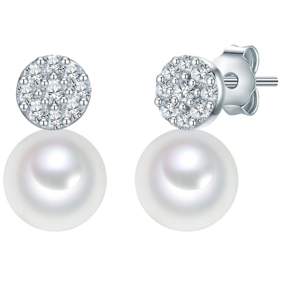 Women's Earrings 925/- Sterling Silver - Image 1