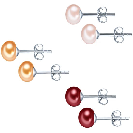 Valero Pearls Fresh Water Cultured Pearl Earring - Image 3
