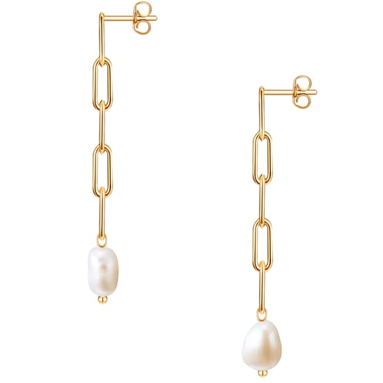 Valero Pearls Stainless Steel Earring - Image 2