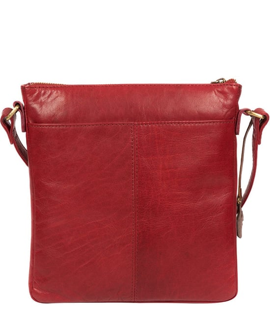 'Avril' Chilli Pepper Leather Cross Body Bag - Image 3