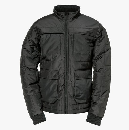 CAT TERRAIN Mens Polyester Full Zip Jacket Black - Image 5