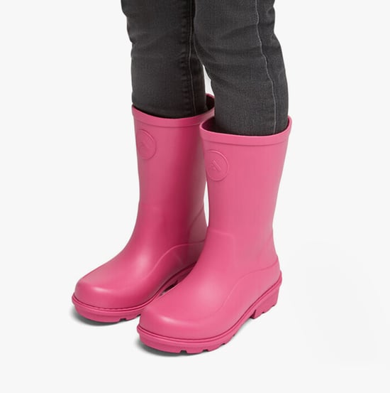 FitFlop WONDERWELLY Kids Rain Boots Pink Jam - Image 2