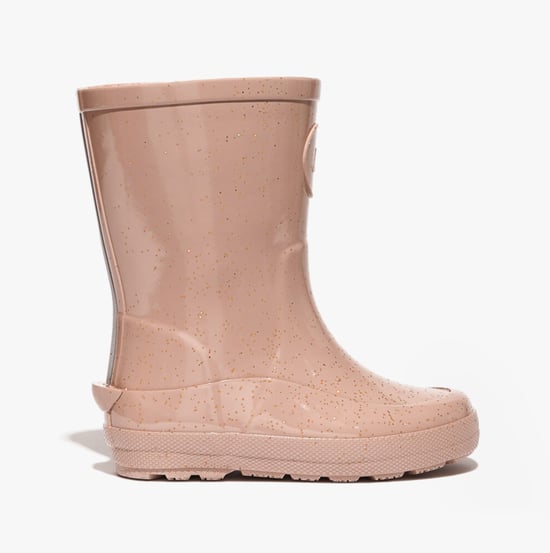 FitFlop WONDERWELLY Kids Rain Boots Rose Gold - Image 1