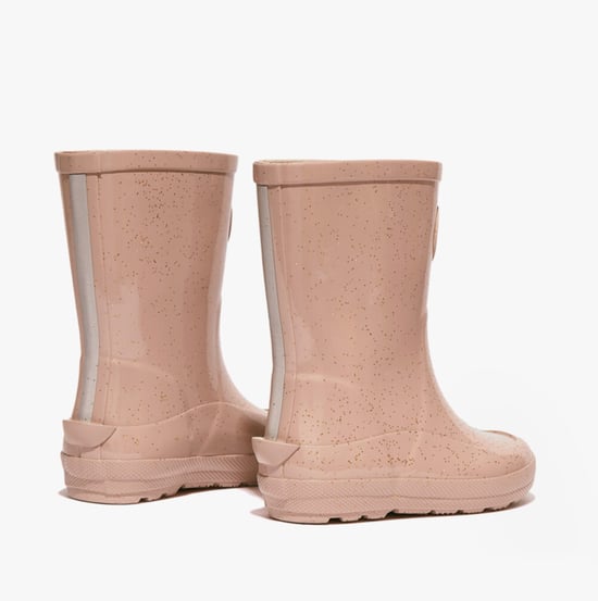 FitFlop WONDERWELLY Kids Rain Boots Rose Gold - Image 5