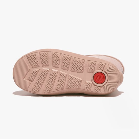 FitFlop WONDERWELLY Kids Rain Boots Rose Gold - Image 6