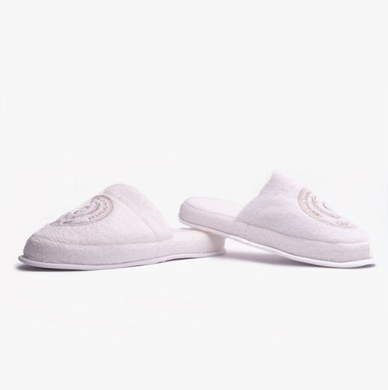 GANT CREST Unisex Mule Slippers White - Image 3