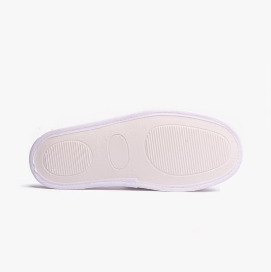 GANT CREST Unisex Mule Slippers White - Image 6
